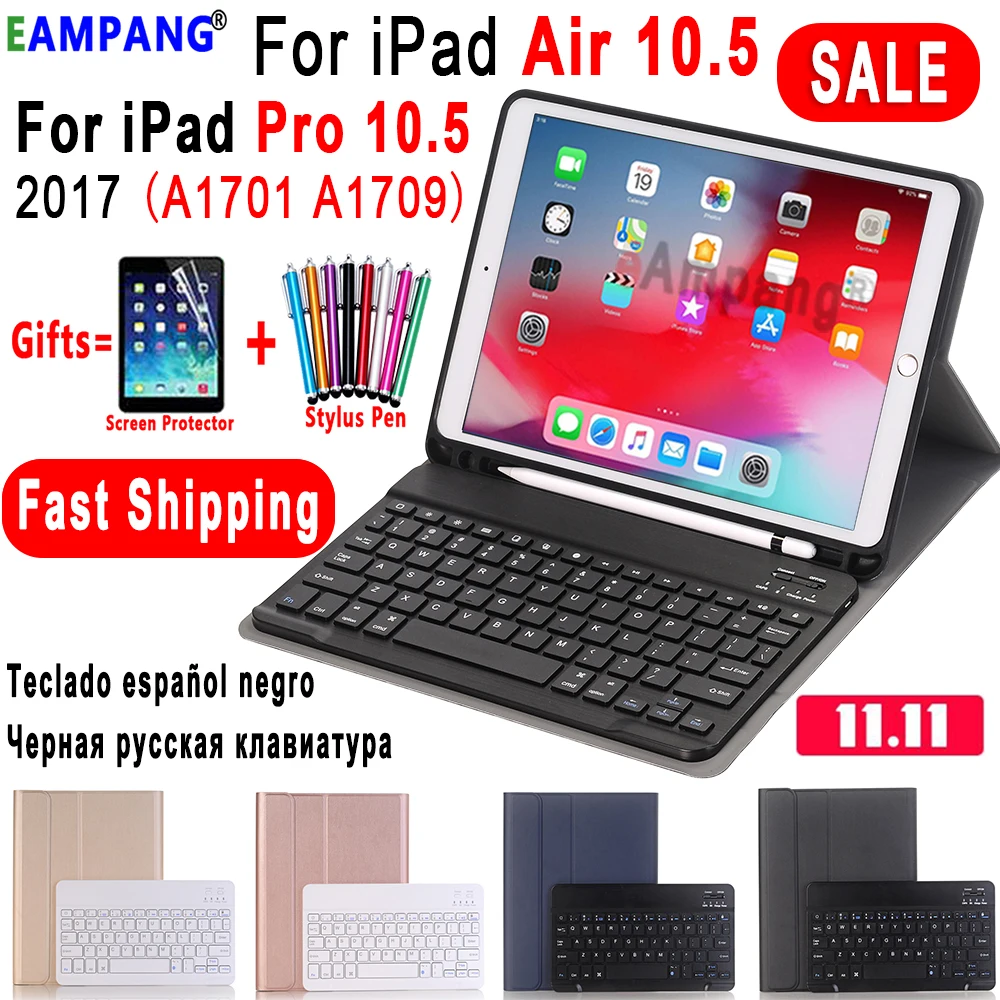 Чехол-клавиатура для Apple iPad Air 10,5 Air 3 iPad Pro 10,5 A1701 A2152 чехол-клавиатура с Bluetooth