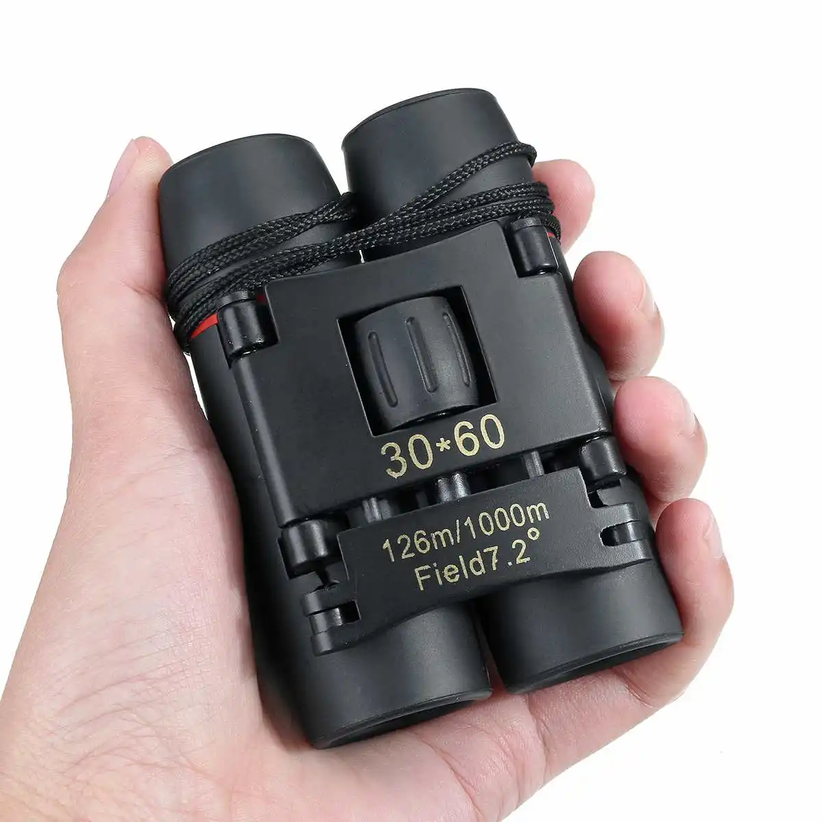 

Zoom Telescope 30x60 Folding Binoculars with Low Light Night Vision for Outdoor Bird Watching Travelling Hunting Camping 1000m