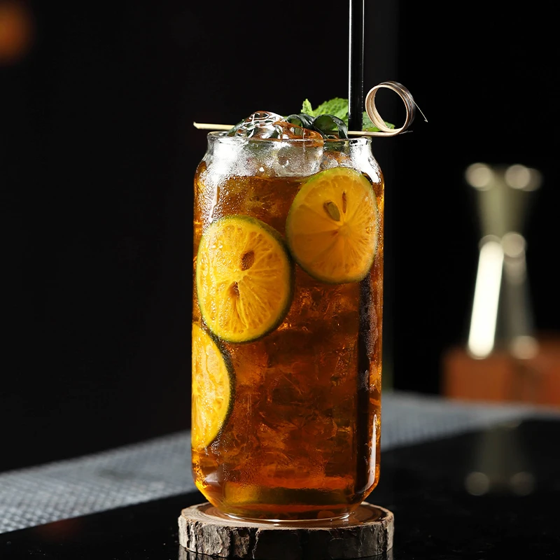Пивная кружка прозрачный Стекло чашки Чай Кофе Cola шумовой фильтр для сока молоко