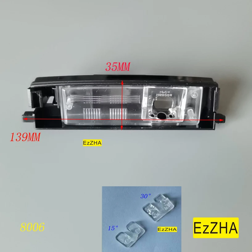 

EzZHA Car Rear View Camera Bracket License Plate Light Housing Mount For TOYOTA Vanguard RAV4 RAV-4 RAV 4 2005~2013