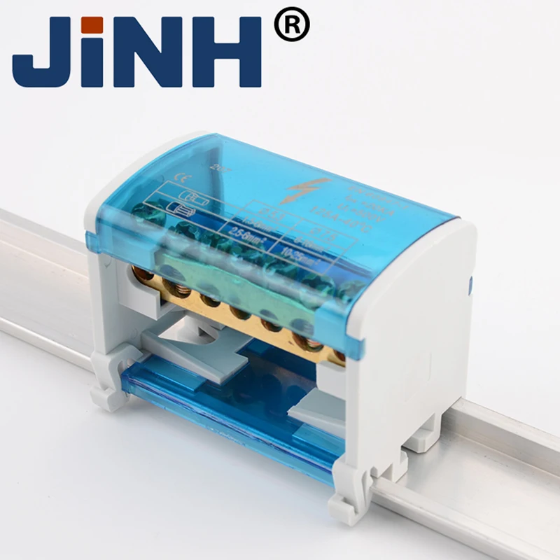 JINH Горячая Распродажа Din-рейка электрические разъемы 207/211/215 Клеммная колодка