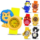 Оптовая продажа, детские часы высокого качества, детский браслет, собакаЛевтигрпанда, игрушки для девочек и мальчиков, унисекс, детские наручные часы, часы в подарок