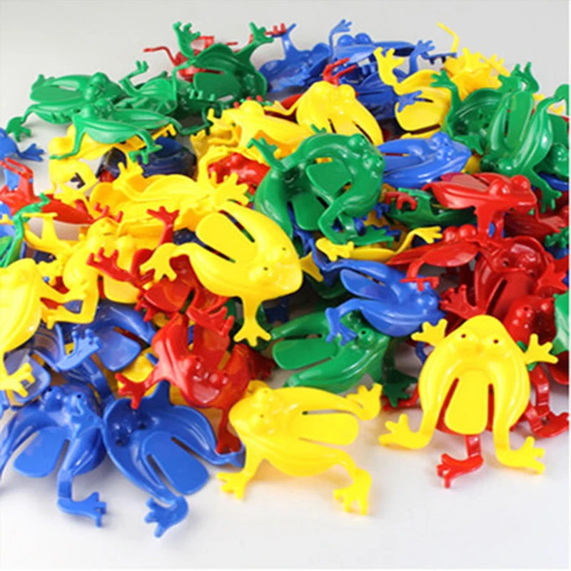 

Birthday Party Education Toys Action Figure Kids Toy Jumping Frogs Novelty Assorted Hoppers Game Kids Party For Children Toys