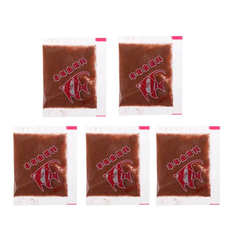 5 пакетов искусственная еда лущильная соленая креветка яйца рыба | Дом и сад