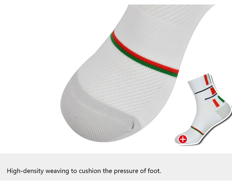 Darevie cycling socks soft sports socks breathable socks elastic biking socks anti-bacterial reflective bicycle cocks MTB road