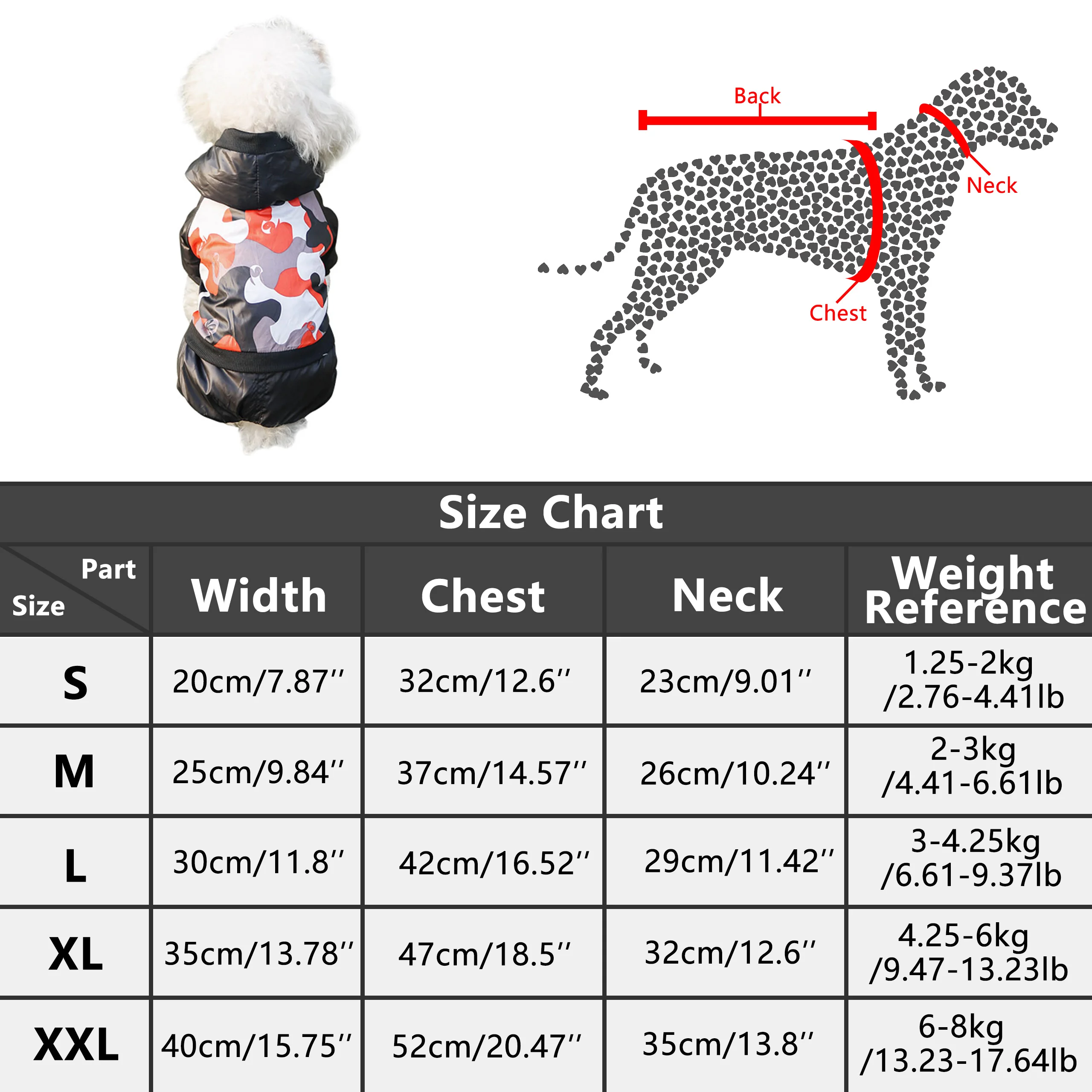 Одежда для собак на зиму осень весну утепленный пуховик одежда домашних животных