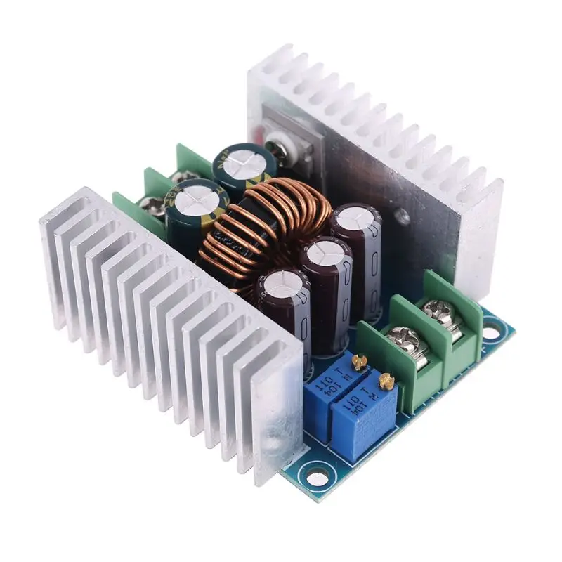 

20A 300 Вт DIY Регулируемый DC преобразователь понижающий постоянного Напряжение постоянный ток Мощность модуль 24 В до 12 В