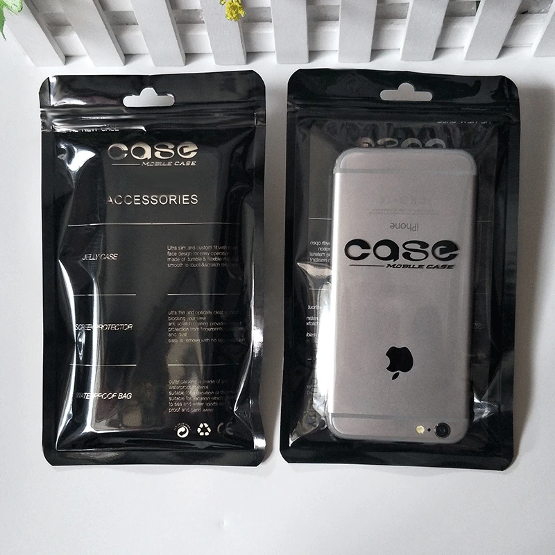 1000 шт. пластиковые пакеты для сотовых телефонов 12 х21 см | Мобильные телефоны и