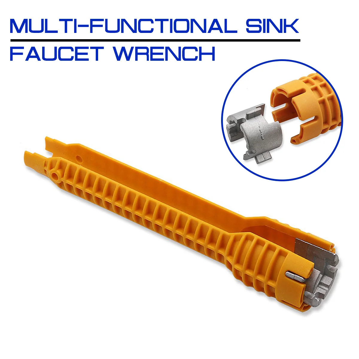 

Wrench Multifunction Household Bath Kitchen Install Tap Spanner Sink Basin Faucet Sink Installer Tools