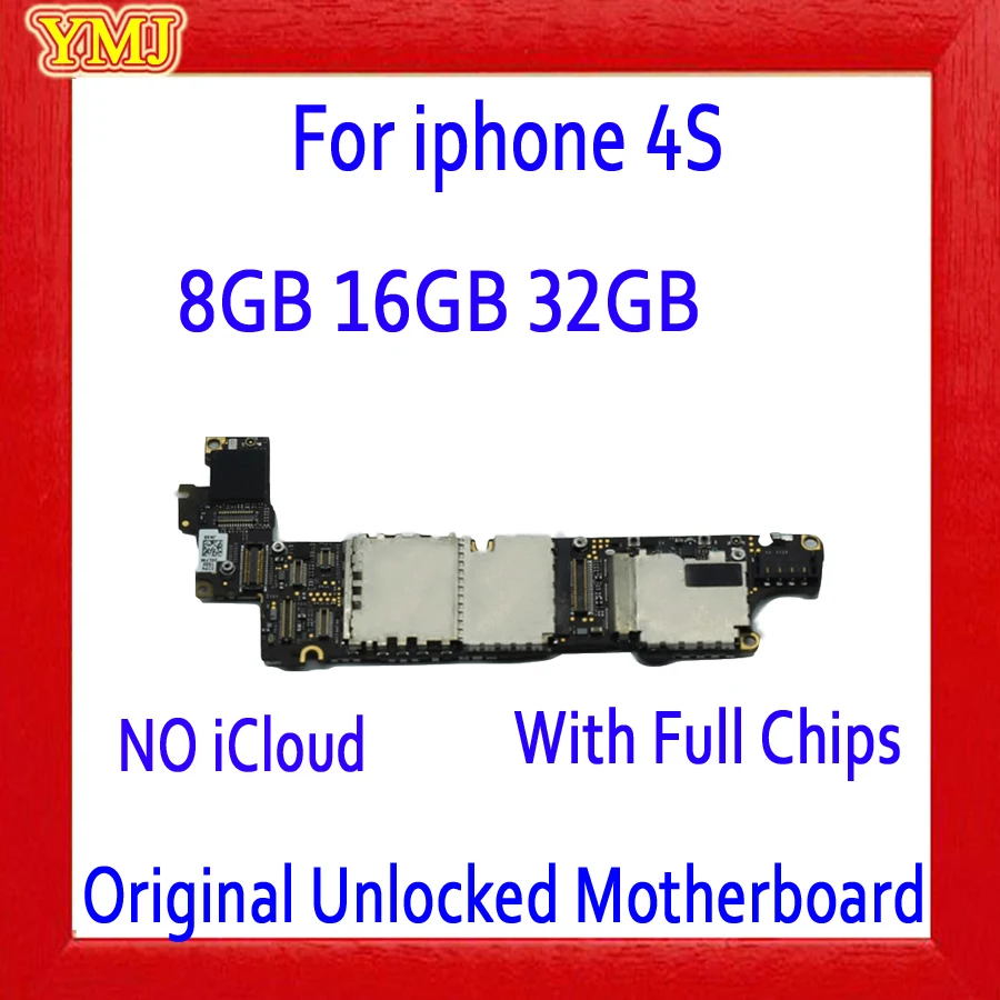 Материнская плата для iphone 100% оригинал разблокированная с полным чипом системная