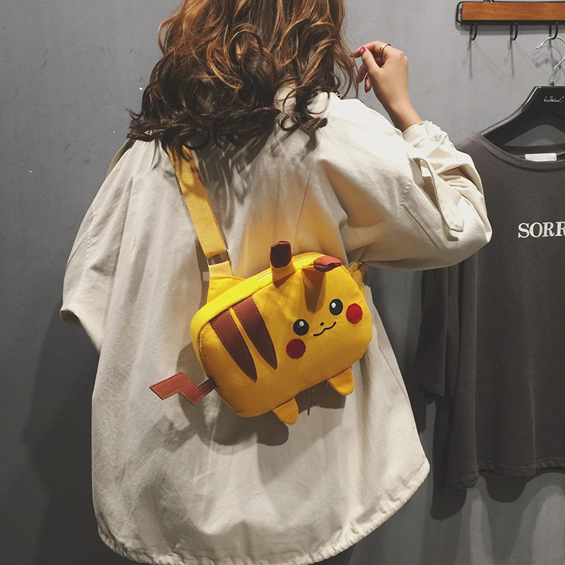 Горячая Ins Новое поступление японский аниме mochila kawaii милая сумка Harajuku Забавная детская мини Пикачу bolsa рюкзак для девочек Сумка