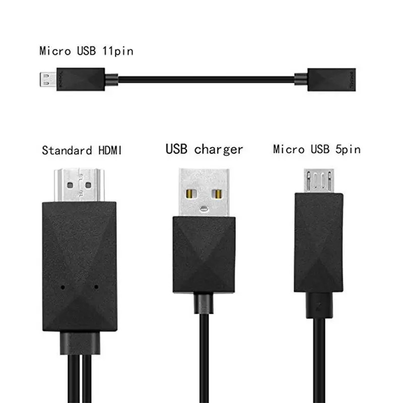 MHL к HDMI 1080P HD ТВ кабель адаптер 5Pin и 11Pin для Android Samsung смартфон планшет ТВ|Кабели HDMI| |