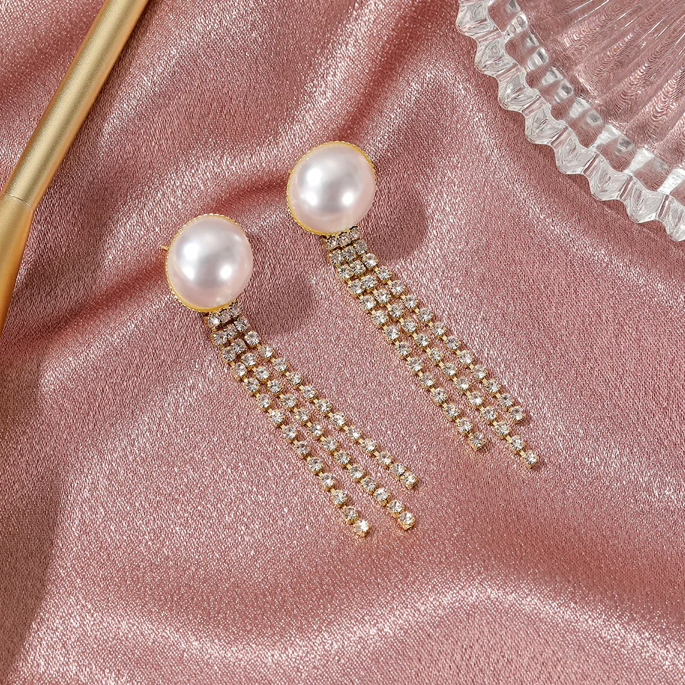 

Korean Fashion Earrings for Women 2021 Clip on Earrings Trend Dangle Earrings Earings Fashion 2021 Pearl Earrings Retro Jewelry