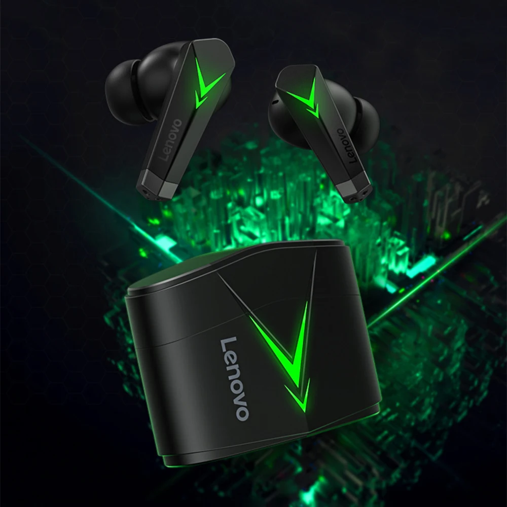 

Original LP6 Lenovo Earphones Video Game Wireless Bluetooth TWS headphones No Delay Listening with microphone headset gamer