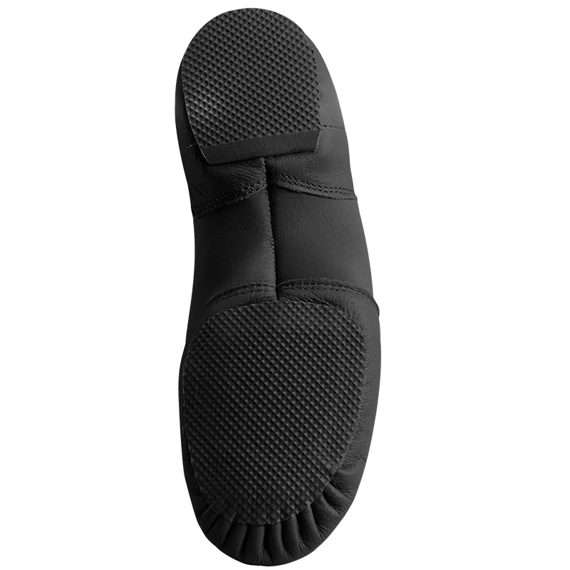 

Genuine Leather Jazz Dance Shoes Tan Black Antiskid Sole Jazz Shoes High Quality Adults Dance Sneakers For Girls Women