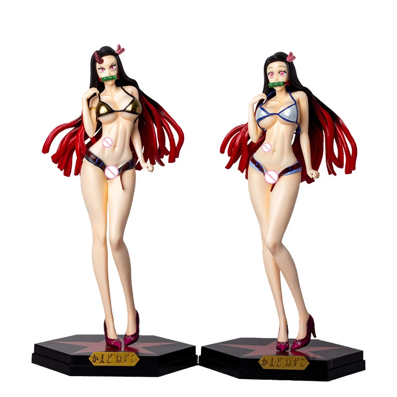 

Женский раздельный купальник-бикини Anmie, сексуальный купальник-бикини с украшением в виде демонов, рассекающий демонов