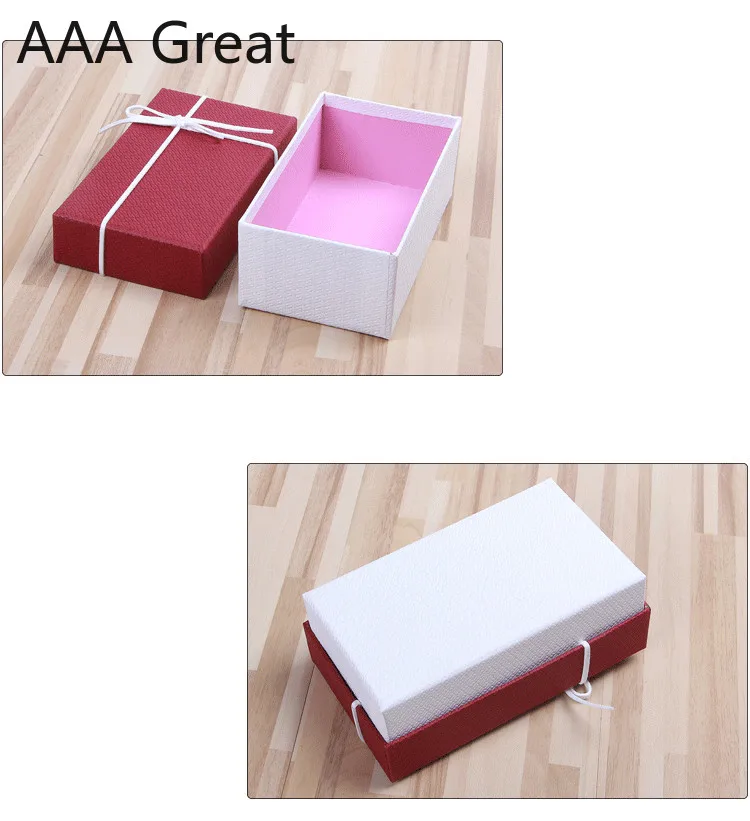 10 шт./лот ожерелье серьги кольцо шкатулка для ювелирных изделий подарки