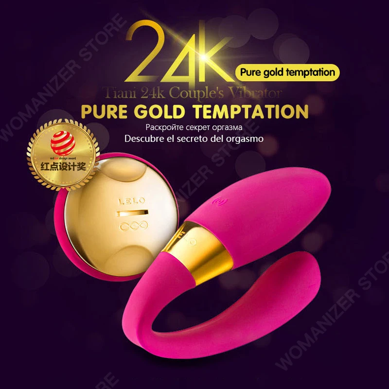 Фаллоимитатор lelo 24k из чистого силикона с точкой G Женский Вибратор сексуальные