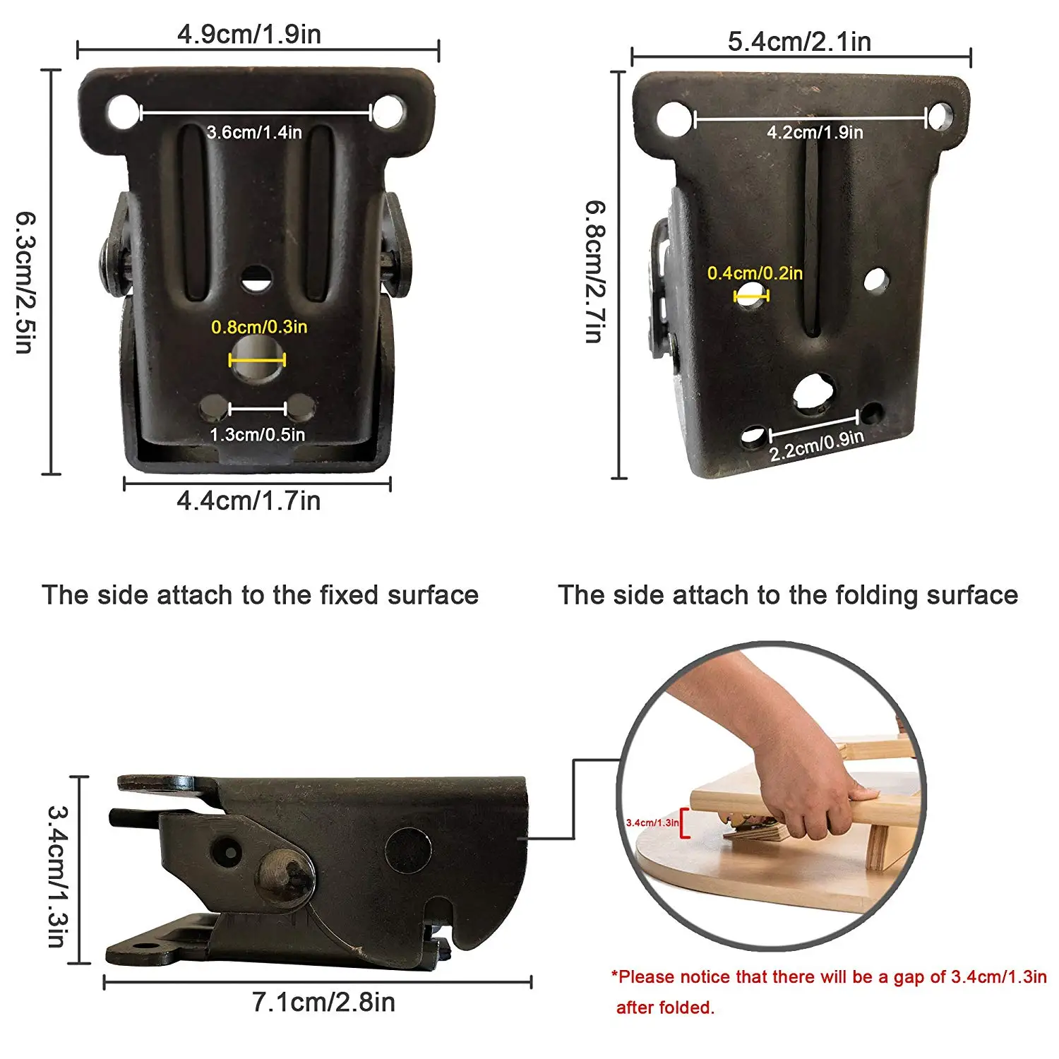 4 шт Складные опорные рамы самоблокирующиеся шарниры ножки стола фитинги и