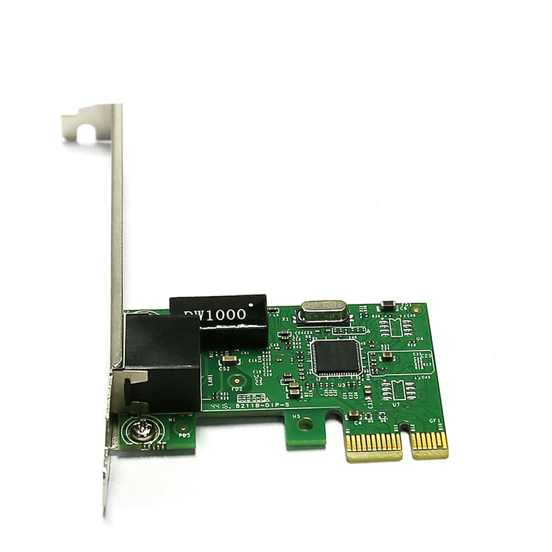 PCIe 1X NIC 10/100M Ethernet Быстрый сетевой адаптер карта RJ45 порт Lan Карта С Realtek RT8211B|Сетевые