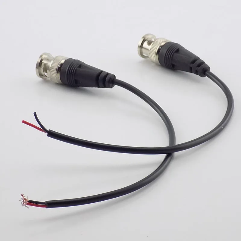 

1Pc BNC Male Connector to Female Adapter DC Power Pigtail Cable Line BNC Connectors Wire For CCTV Camera Security System