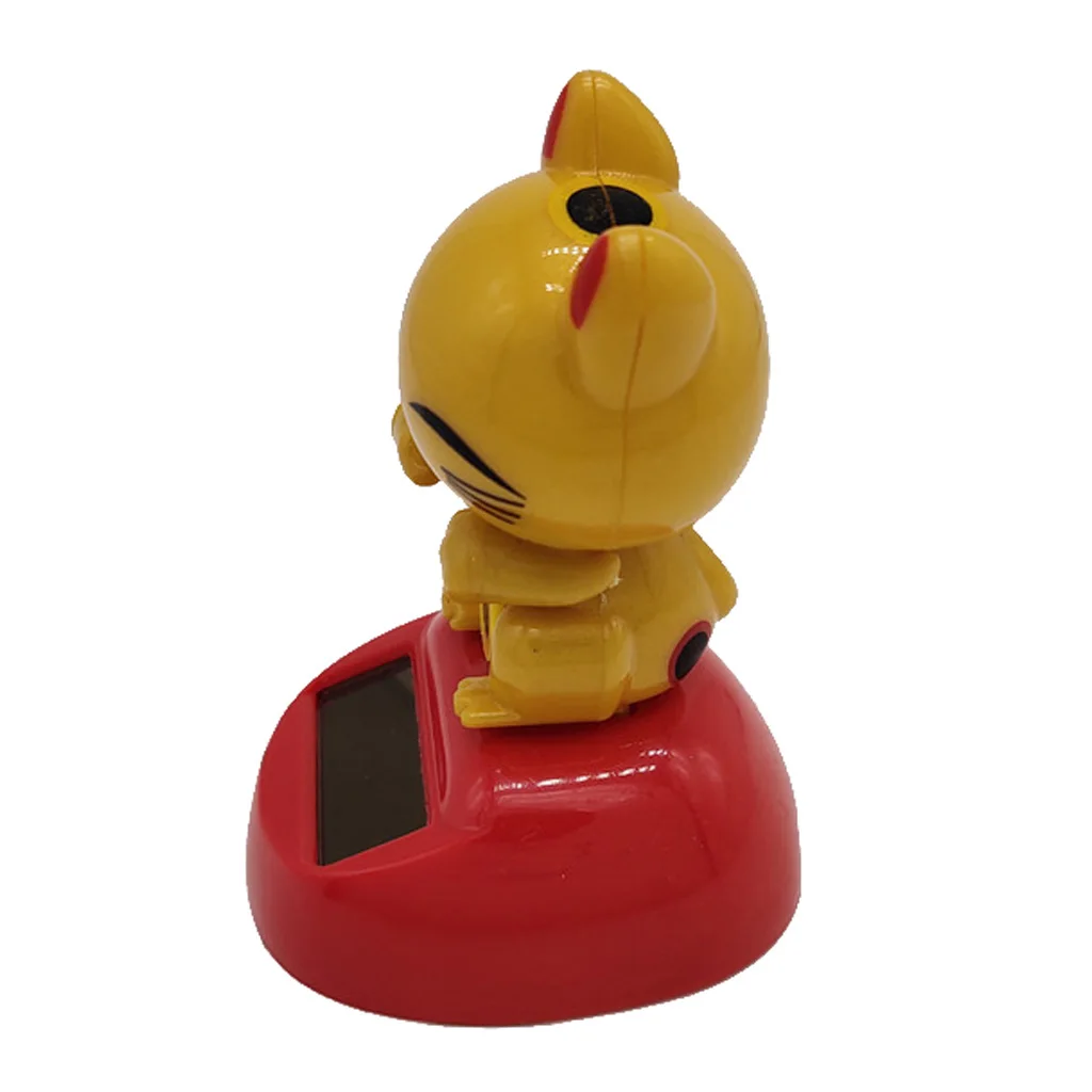 Игрушка-поплавок на солнечных батареях пожимающая руки счастливый кот кукла