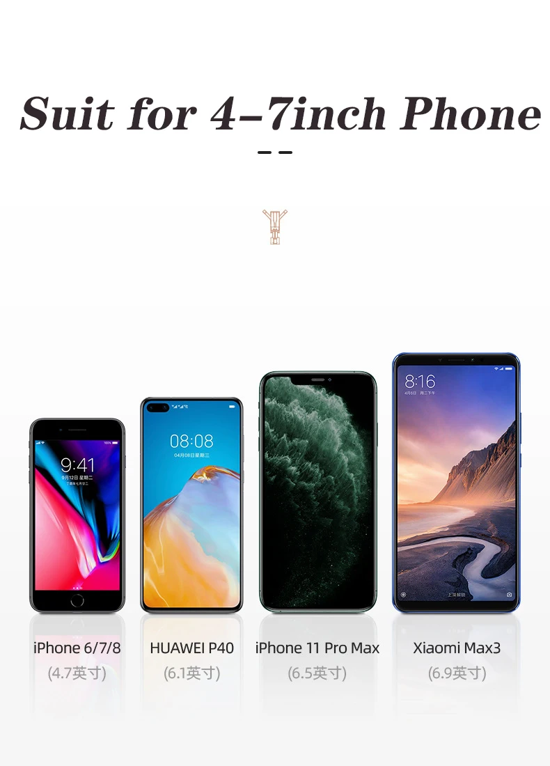 

New Car Phone Holder Air Vent Mount Stand For iPhone 11Pro Xs Max Xiaomi Samsung Note 20