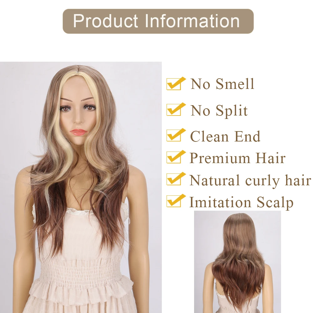 Длинные Синтетические парики WEILAI кудрявые термостойкие волосы для женщин