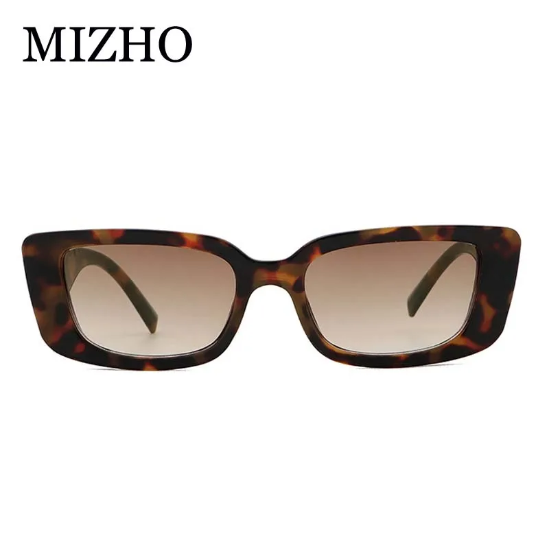 

MIZHO 2022 New Fashion Original Brand Design Sunglasses Women Rectangle Quality Cheap Sunglass ladies Vintage Female Gradient