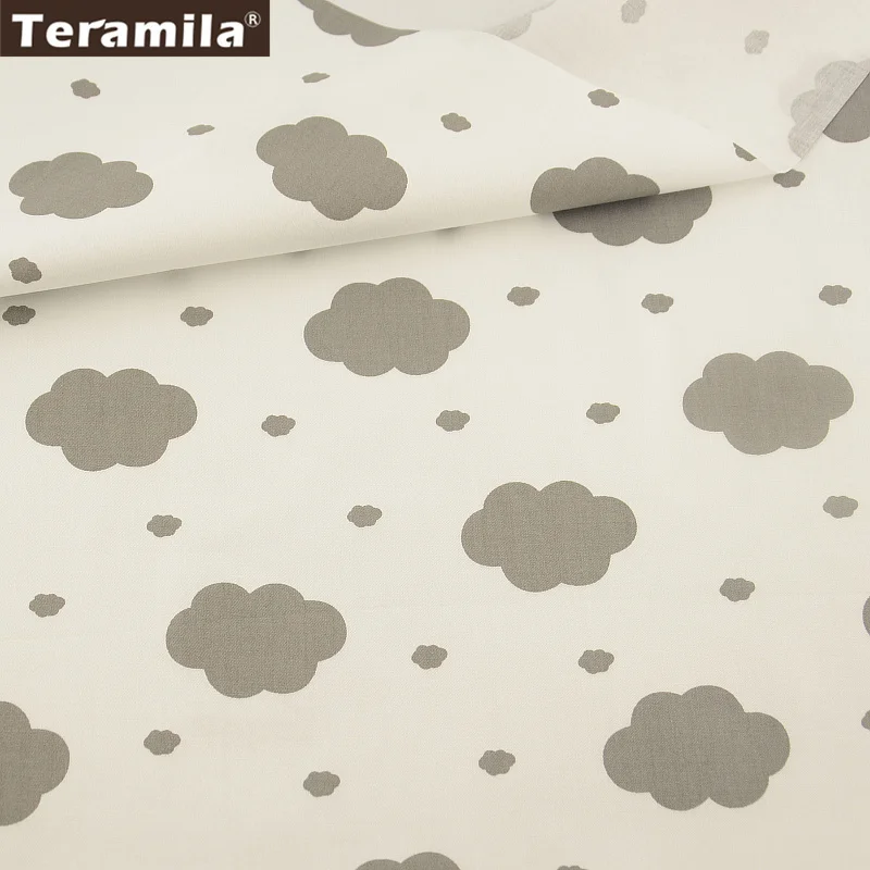 Teramila 8 шт. хлопок швейные ткани серый серии текстиль саржа DIY лоскутное Telas жир четверть комплект метр Tissu Coton 40x50 см