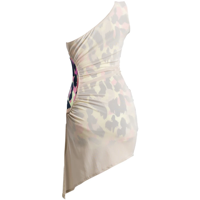 

Girls Latin Dance Dress Fashion Leopard Print Performance Dresses Tango Rumba Cha Cha Samba Salsa Practice Stage Wear DN6152