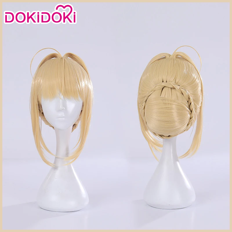 DokiDoki Fate/Экстра косплей парик Нерон Клавдий горничная вер волосы для женщин