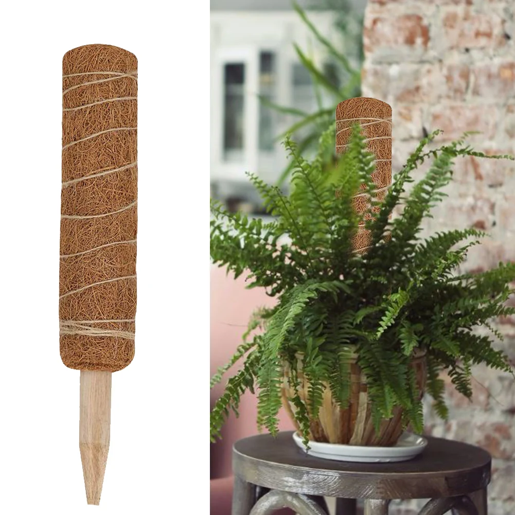 

1 шт. Coir Moss Totem Pole Coir Moss Stick для Крипера расширение поддержки растений для скалолазания комнатных садовых растений