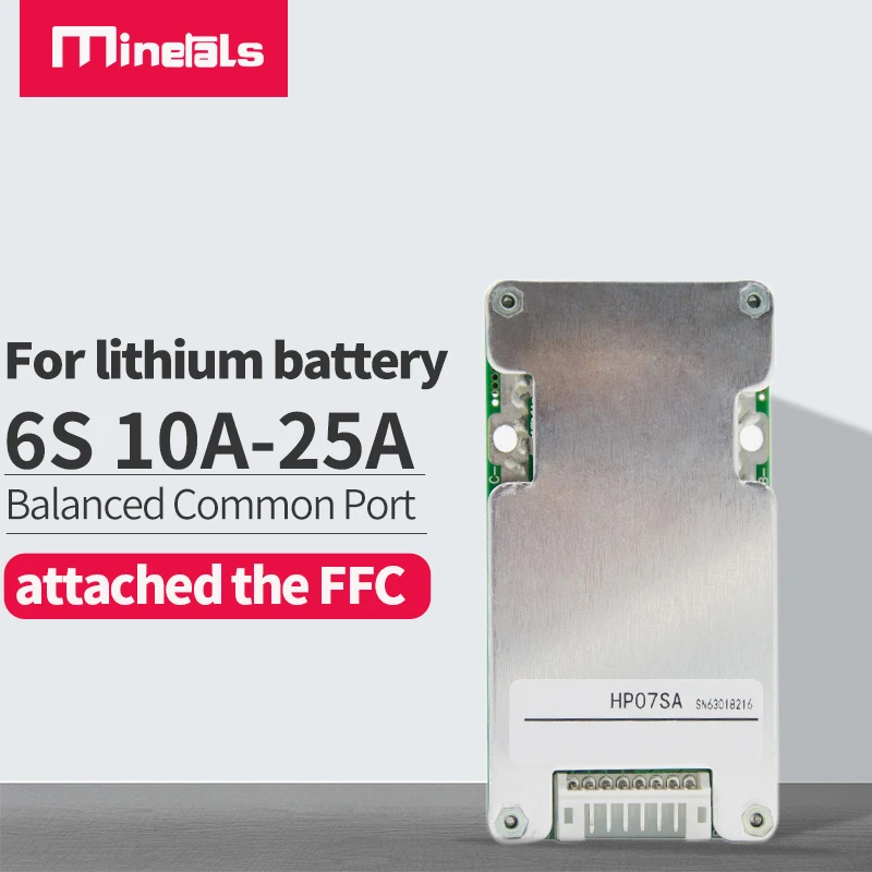 

6s BMS 24V общий порт аксессуары для 18650 комплект литий-ионный батарей с балансом полимерный 10A 15A 20A 25A PCM