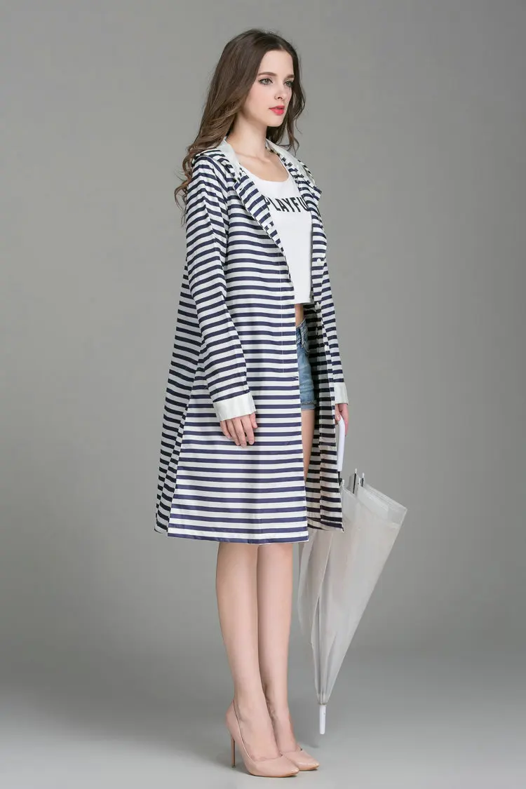 Для женщин тонкий Взрослый дождевик с рисунками водонепроницаемое пончо