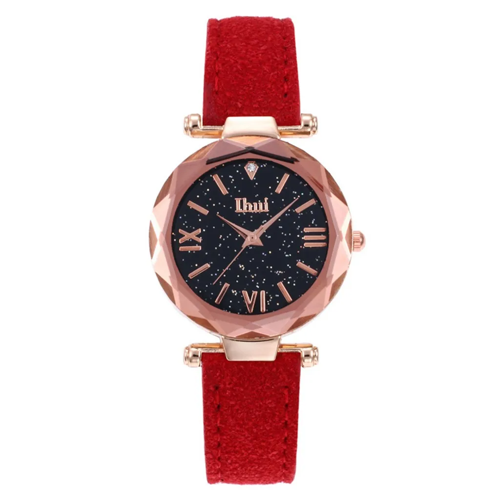 Reloj mujer наручные часы montres femmes унисекс со звездами маленькие точки матовые с