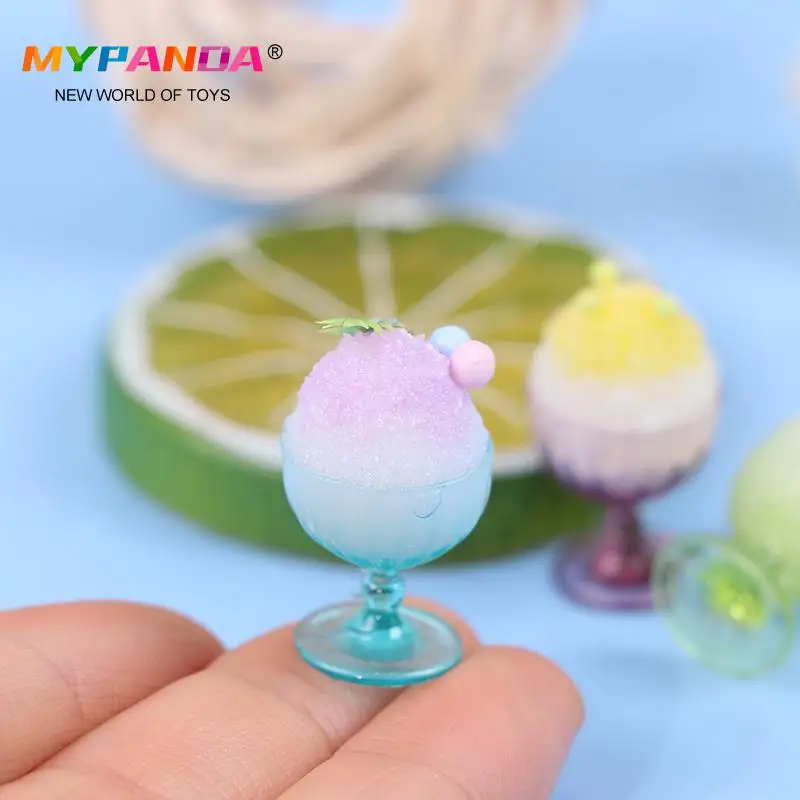 

1Pcs 1/12 Dollhouse Miniature Accessories Resin Mini Juice Smoothie Model Simulation Drink Toys for Doll House Decoration