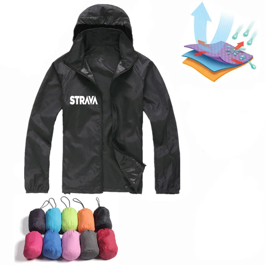 

Cycling Jersey Men Quick Dry Skin Coat Sunscreen Waterproof Uv Women Thin Outwear Ultra-Light Windbreaker Cycling Jacket Men