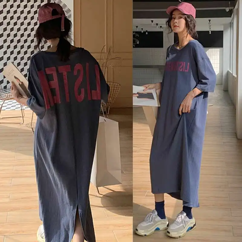 Новое поступление женская ночная рубашка летняя хлопковая одежда для сна