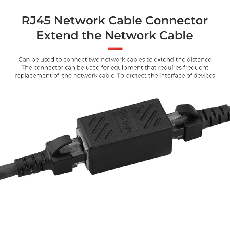 Соединитель RJ45 Cat7 6 Ethernet-кабель сетевой удлинитель Мама-мама адаптер для