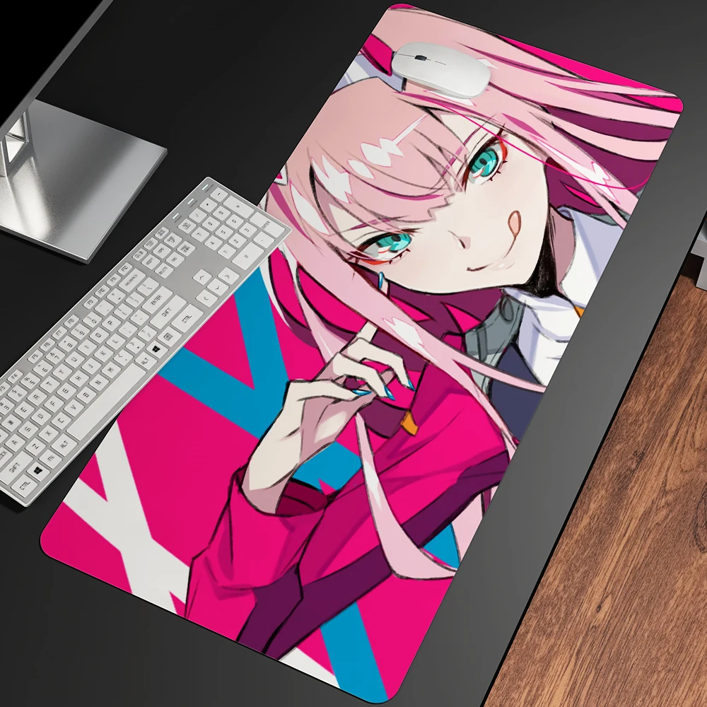 

Sexy Anime Darling in the FranXX Office Mice Gamer Soft Mousepad XXL Locking Edge Large Mouse Pad Cartoon Office Keyboard Mats