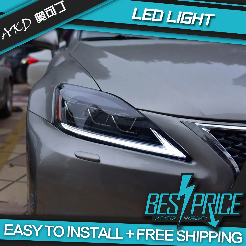 АКД автомобилей Тюнинг головной светильник для Lexus IS250 является IS300 IS350 s