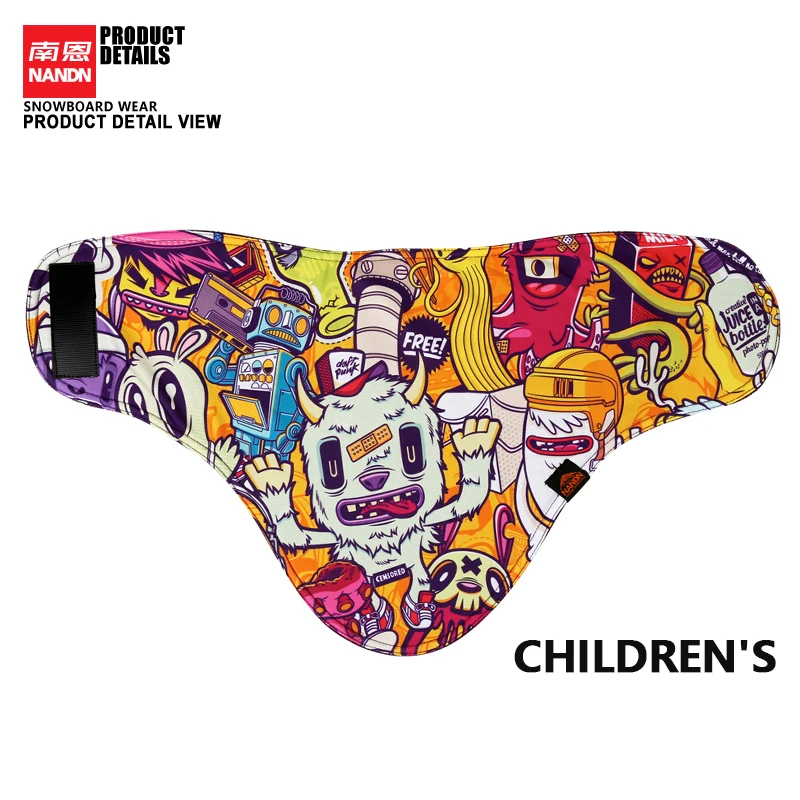 NANDN Детская уличная Лыжная сноуборд зимняя теплая спортивная маска для лица
