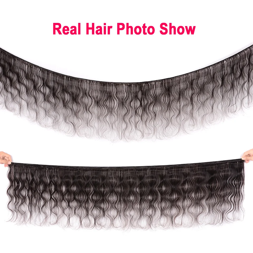 Кружевные фронтальные пучки с пучками человеческих волос 3 пучка фронтальной