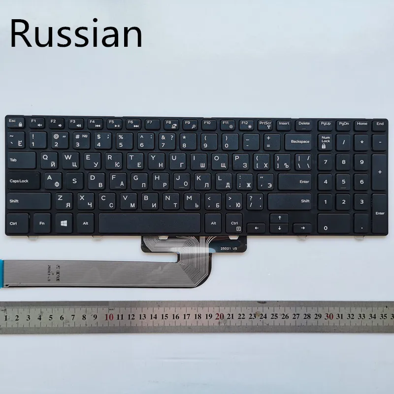 Русская новая клавиатура для ноутбука DELL 15M 5547 5557 5548 5545 5542 5543 P39F 15C 1528 3541 3542 3543 3546 3548