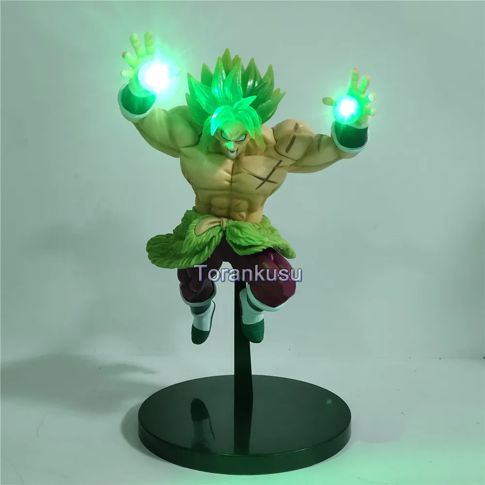 

Dragon Ball Z Broly Anime Figures LED Night Lights Diorama Broli Lamp Bulb Collector Action Figma Model Toys Broly Doll Figurals