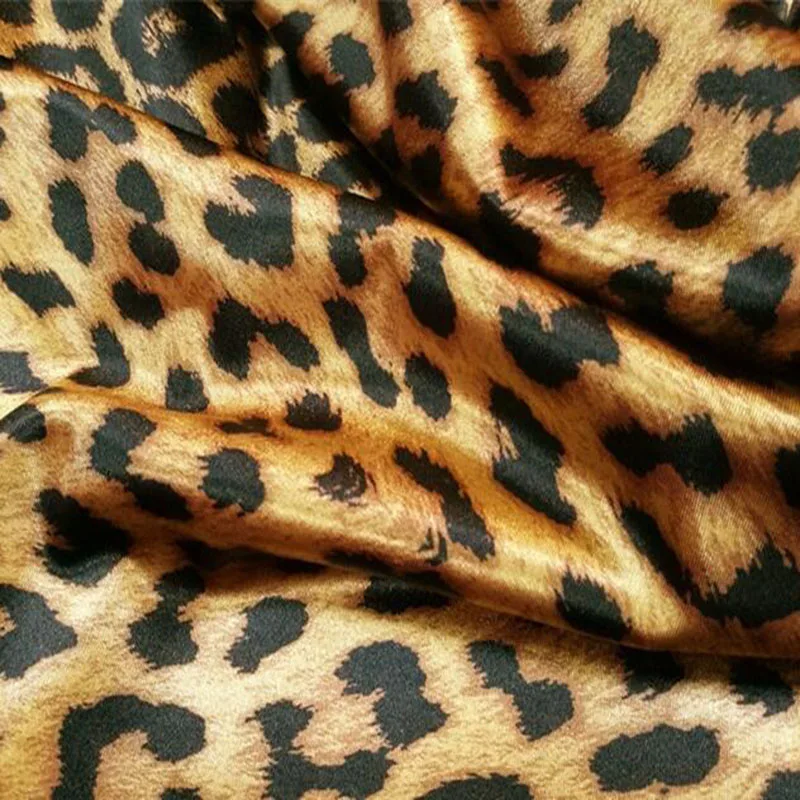 Хорошо 4 способ стрейч блестящий сатин трикотаж хлопок/спандекс ткань кофе