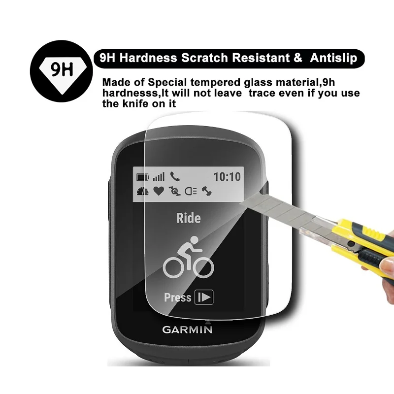 Закаленное стекло для Garmin Edge 830 820 530 520 130 1030 1000 Защитная пленка экрана GPS 50 шт. |