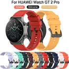 Ремешок силиконовый для Huawei Watch Gt 2 Pro, резиновый оригинальный спортивный браслет для Huawei Gt2 Pro, сменный Браслет