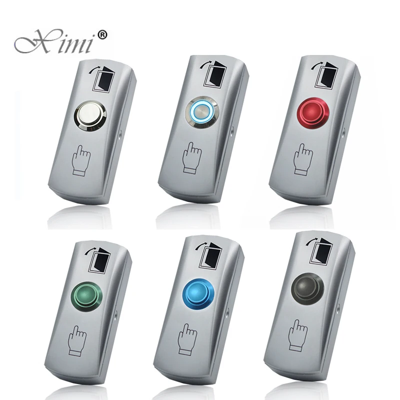 

NO COM gate door Exit Button Exit Switch For Door Access Control System Door Push Exit Door Release Button Switch